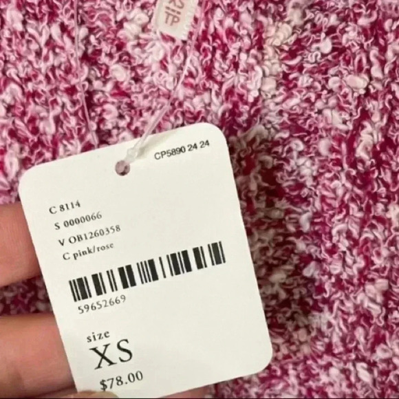 🆕 Free People Good Day Pullover Short Sleeve
Cropped Sweater Pink Rose🆕 - Picture 13 of 13